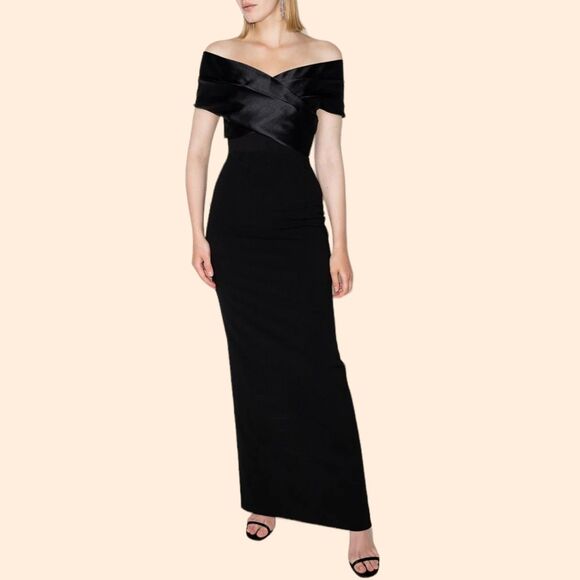 NEW Solace London Off Shoulder Dress - Picture 1 of 9